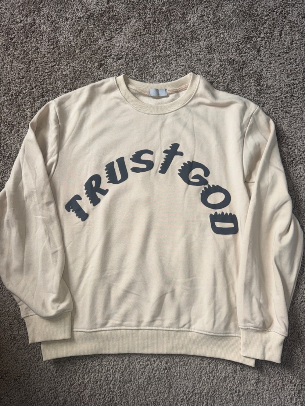 Kanye West Sunday Service Trust God Crewneck Sweatshirt XL